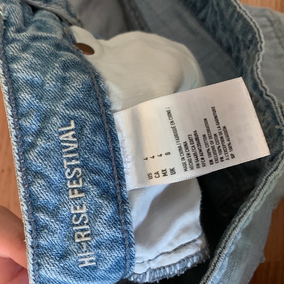 AMERICAN EAGLE DENIM SHORTS - Picture 2 of 3